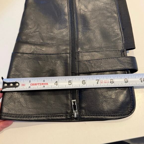 Torrid Over The Knee OTK moto boots faux leather wide calf 7.5 WW - Picture 10 of 14